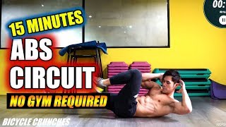 15 minute Abs Workout Routine Level 3 [upl. by Arlana]