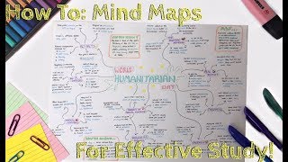 How to Make The PERFECT Mind Map and STUDY EFFECTIVELY  Eve [upl. by Leodora932]