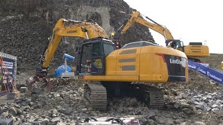 LiuGong 939F  Excavator at work [upl. by Ysdnyl887]