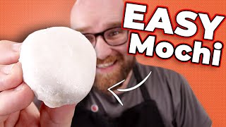 3 Ingredient MOCHI ANYONE Can Make at HOME [upl. by Ellainad]