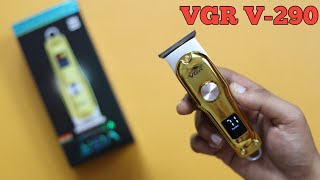 VGR V290 Hair Trimmer Review VGR Hair Trimmer [upl. by Oderfigis]