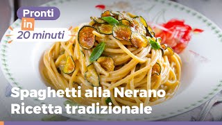 Spaghetti alla Nerano  ricetta tradizionale cremosa e saporita [upl. by Acinoryt291]