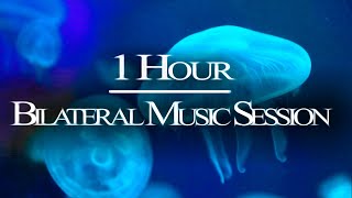 1 HR Bilateral Music Therapy  Relieve Stress Anxiety PTSD Nervousness  EMDR Brainspotting [upl. by Jansson]