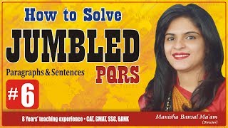 Unique Approach to solve Jumbled Sentence PQRS with previous year questions 6 [upl. by Nagiem439]