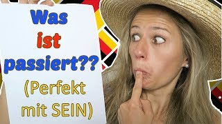 Perfekt mit SEIN When to use the German PERFECT Tense with quotto Bequot [upl. by Hannej]