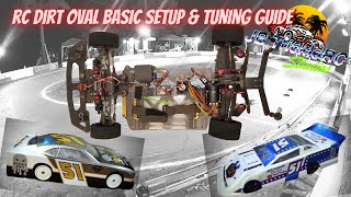 RC Dirt Oval Basic Setup amp Tuning Guide 215 dirt oval GFRP Custom Works Purpose Built [upl. by Llibyc]