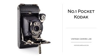 Vintage Camera Lab — No1 Pocket Kodak [upl. by Pomeroy]