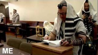 Jewish prayer in a synagogue [upl. by Roobbie]