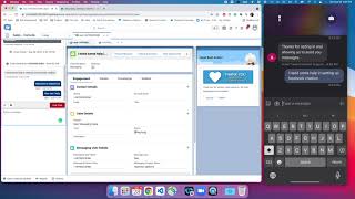 How to setup SMS in Digital Engagement Salesforce Service Cloud [upl. by Arbua824]