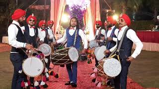 Deep new star Punjabi dhol group marriage Panipat [upl. by Asreht]