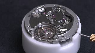 How a Tourbillon Works presented by Hublot [upl. by Nahs919]