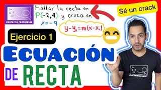 ✅ECUACIÓN de la LÍNEA RECTA  APRÉNDELO HOY Y FÁCIL😎​🫵​💯​ GEOMETRÍA ANALÍTICA [upl. by Leorsiy]