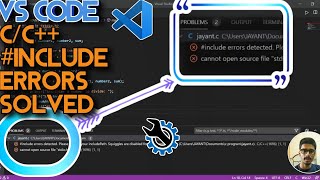 Include Path Error in VS Code  100 Fixed [upl. by Enisamoht636]