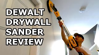 DeWalt Drywall Sander Review DCE800 20V MAX [upl. by Kellby]