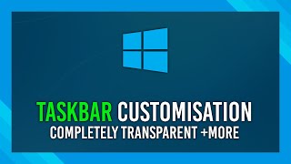 Transparent TaskbarNo Blur  More  TranslucentTB [upl. by Kazim]