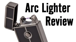 Tesla Coil Lighters USB Rechargeable Arc Lighter Review [upl. by Ynafit]