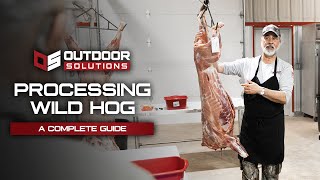 A Complete How To Process Wild Hog Tutorial [upl. by Ladnor]