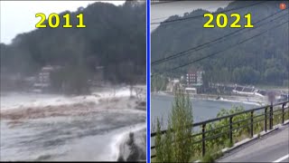 Devastating Otsuchi Tsunami Japan 2011 [upl. by Anicnarf]