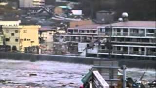 Japan Tsunami 3112011 unedited Part 1 [upl. by Wilburt253]