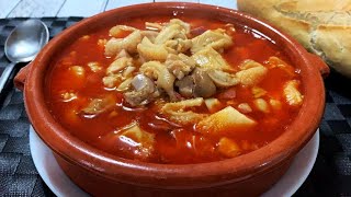 CALLOS A LA ASTURIANA🥖🐄ASOMBROSOS🐖🍽🍷 BEEF TRIPE RECIPE [upl. by Nawud]