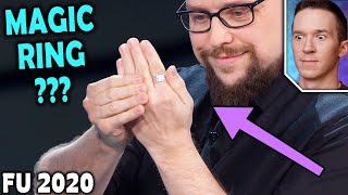 Magician REACTS to Garrett Thomas IMPOSSIBLE Ring Magic on Penn and Teller FOOL US 2020 [upl. by Amian]