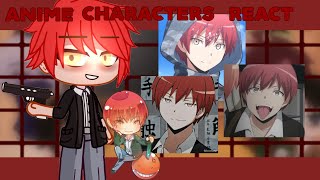 Anime characters react each otherKarma57°InuPanda° [upl. by Fisch]