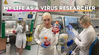 VLOG My Life in the Laboratory Virus amp Vaccine Research [upl. by Marita]