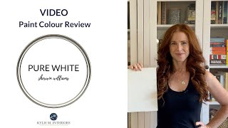 Paint Colour Review Sherwin Williams Pure White SW 7005 [upl. by Lentha231]