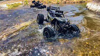 4X4 RC Rock Crawler 4WD Double Motors OffRoad Car 18 vs 112 Scale Excellent OffRoad Performance [upl. by Adnalahs]