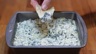 How to Make Spinach Artichoke Dip  Easy Recipe [upl. by Cymbre972]