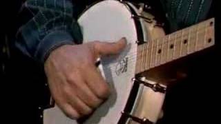 David Holt Beginning Clawhammer Banjo Lesson Tom Dooley [upl. by Erdah]