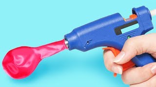 25 HOT GLUE HACKS AND CRAFTS [upl. by Ejroj84]