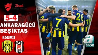 Ankaragücü 1 5  4 1 Beşiktaş GENİŞ MAÇ ÖZETİ Ziraat Türkiye Kupası Son 16 Turu 18012023 [upl. by Floris]