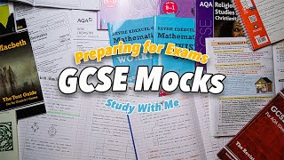 Preparing for GCSE Mocks  Study With Me [upl. by Wichman291]