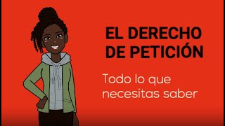 Derecho de Petición todo lo que necesitas saber [upl. by Cyna]