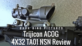 Trijicon ACOG TA01NSN 4x32 The Classic Battle Sight [upl. by Caundra975]