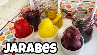 CÓMO HACER JARABES PARA MINUTAS O RASPADOS 3 SABORES [upl. by Larrabee]