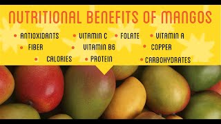 Nutritional benefits of mangos [upl. by Zug]