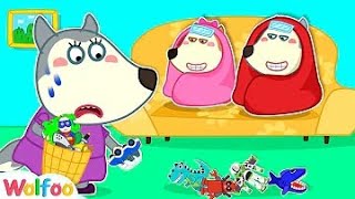 Wolfoo and Lucy pretend play sick cartoon for kids Wolfoo [upl. by Eecyal]