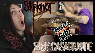 Black Metal Drummer Reacts  ELOY CASAGRANDE  Slipknot  PeopleSt [upl. by Maram]