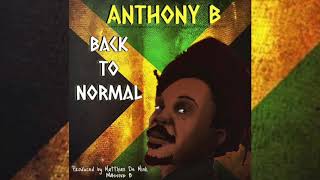 Anthony B amp Massive B  Back To Normal Official Audio [upl. by Armmat]