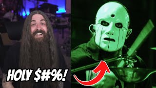 Reacting to Eloy Casagrande drumming for Slipknot [upl. by Enneira236]