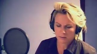 Jennifer Saunders recording Holding Out for a Hero  Shrek 2 [upl. by Penthea436]