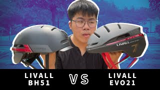 Livall EVO21 vs BH51 Neo  Smart Helmet Battle [upl. by Kunz]