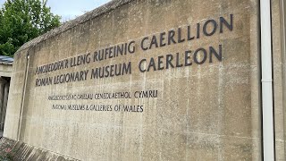 Caerleon Roman Fortress amp Baths  Including Caerleon Wood Sculptures [upl. by Akeit]