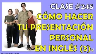 LA INFORMACION PERSONAL EN INGLÉS  PERSONAL INFORMATION [upl. by Gabie]