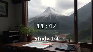 255 Pomodoro 4 Stages of StudyWork With Me [upl. by Carlson856]