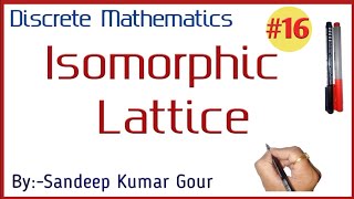 Isomorphic Lattice  Discrete Mathematics in Hindi [upl. by Adnalram]