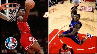 The NBA Slam Dunk Contest’s most controversial winners  NBA Highlights [upl. by Tatia]