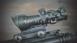 GampP ACOG 4X32 Tactical Scope Review [upl. by Ide]